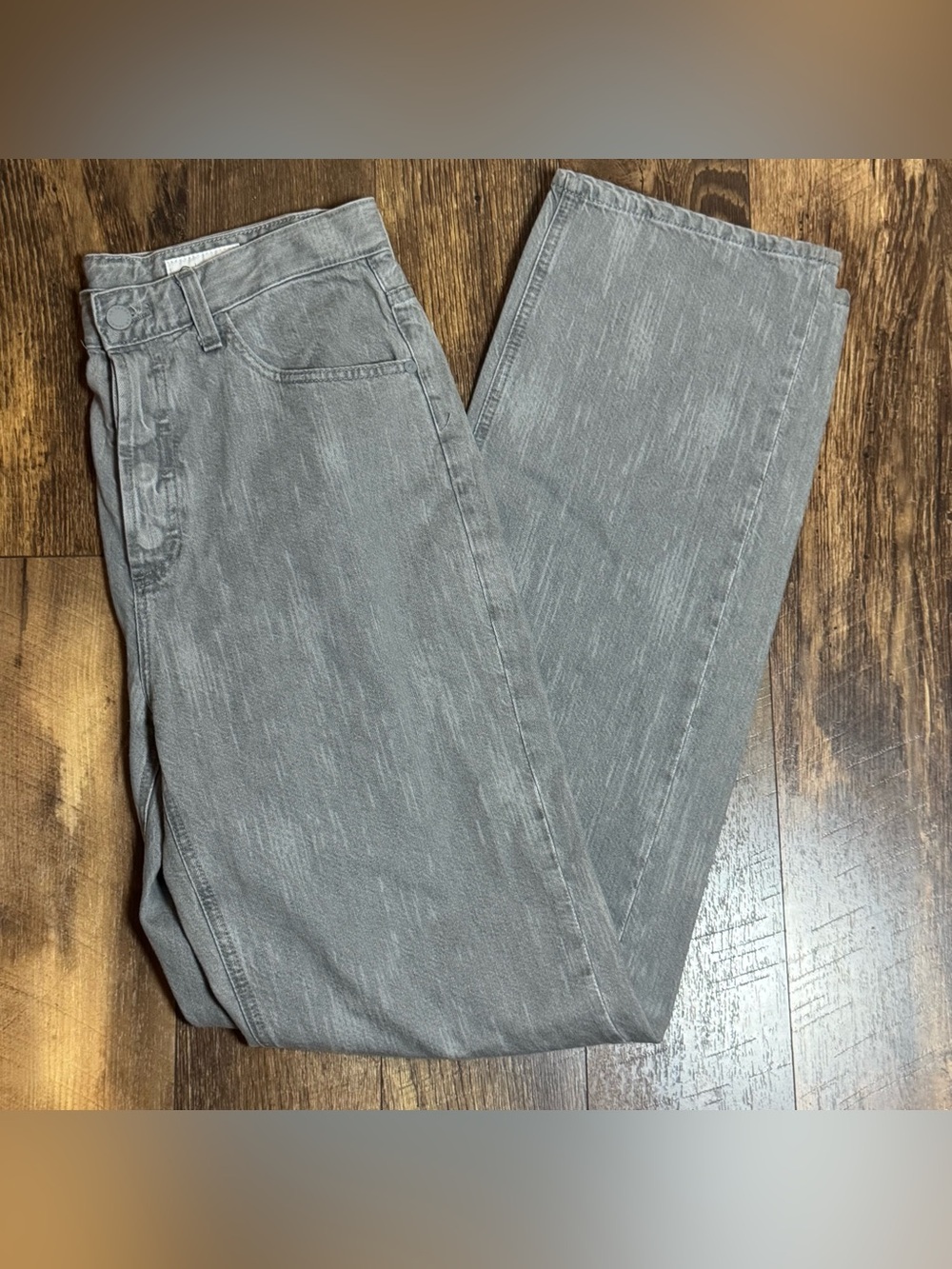 AG Adriano Goldschmied Jeans 27 Womens Ezzra True Boyfriend Gray Denim Wash NWT